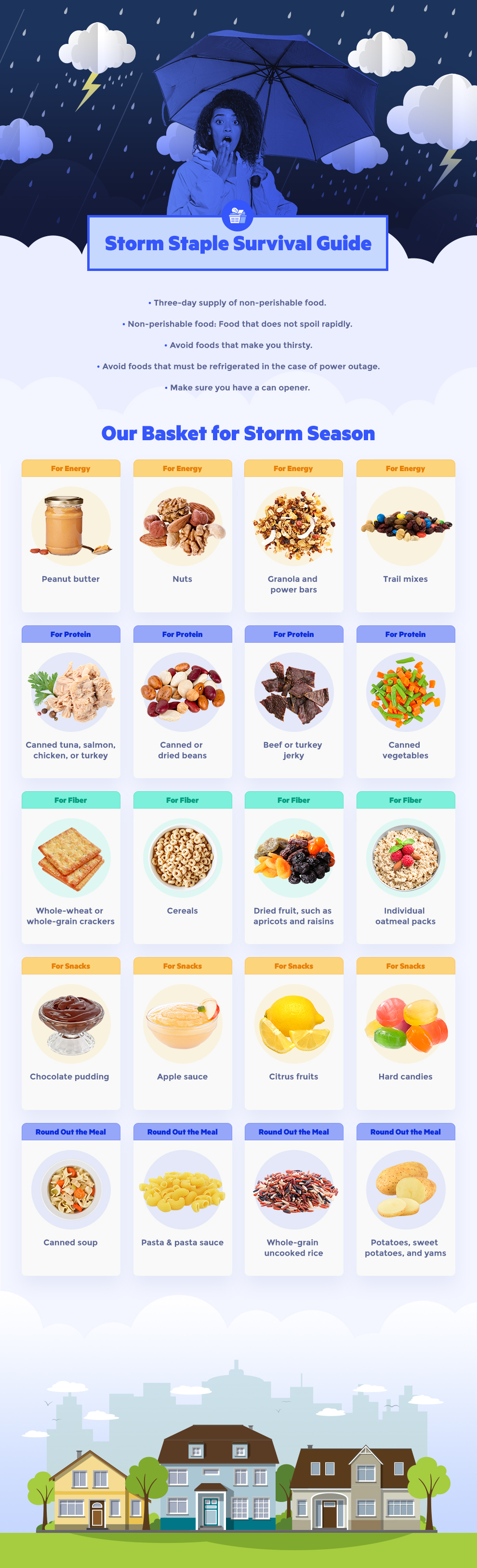 storm survival guide infographic 